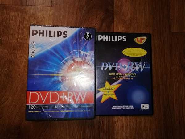 Диски DVD+RW Philips