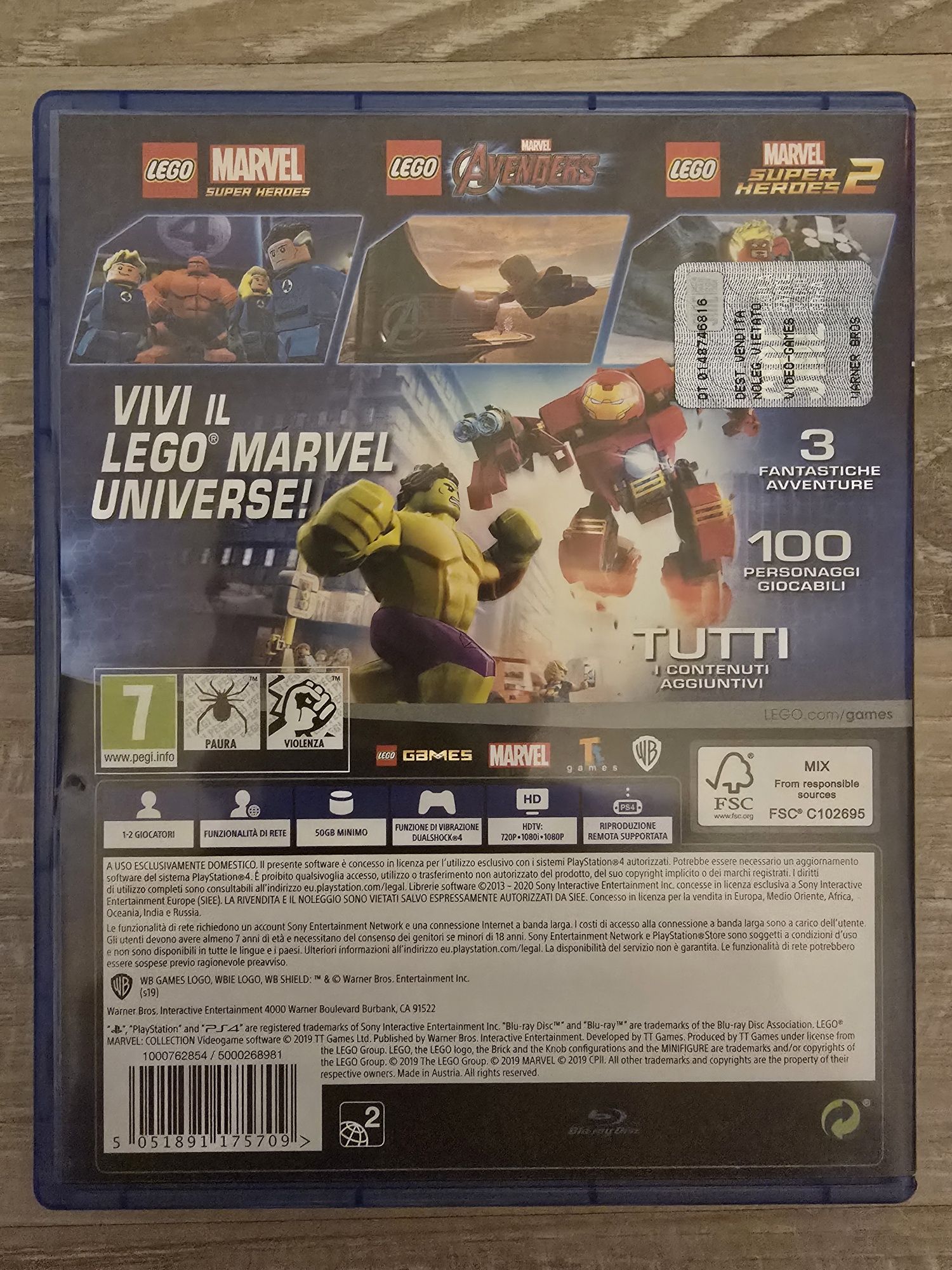Gra Lego Marvel Collection PS4/PS5