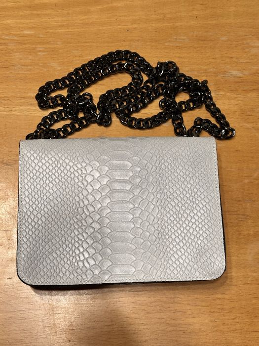 torebka skora Made in Italy wloska piekna elegancka kopertowka