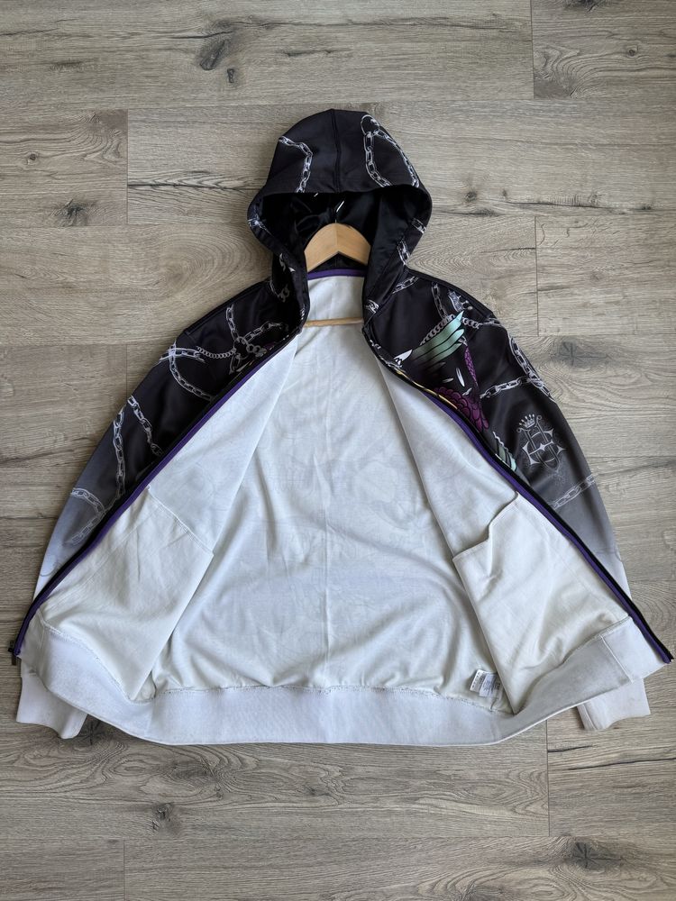 Зіп худі ecko unltd skull ed hardy look чоловіча розмір XL