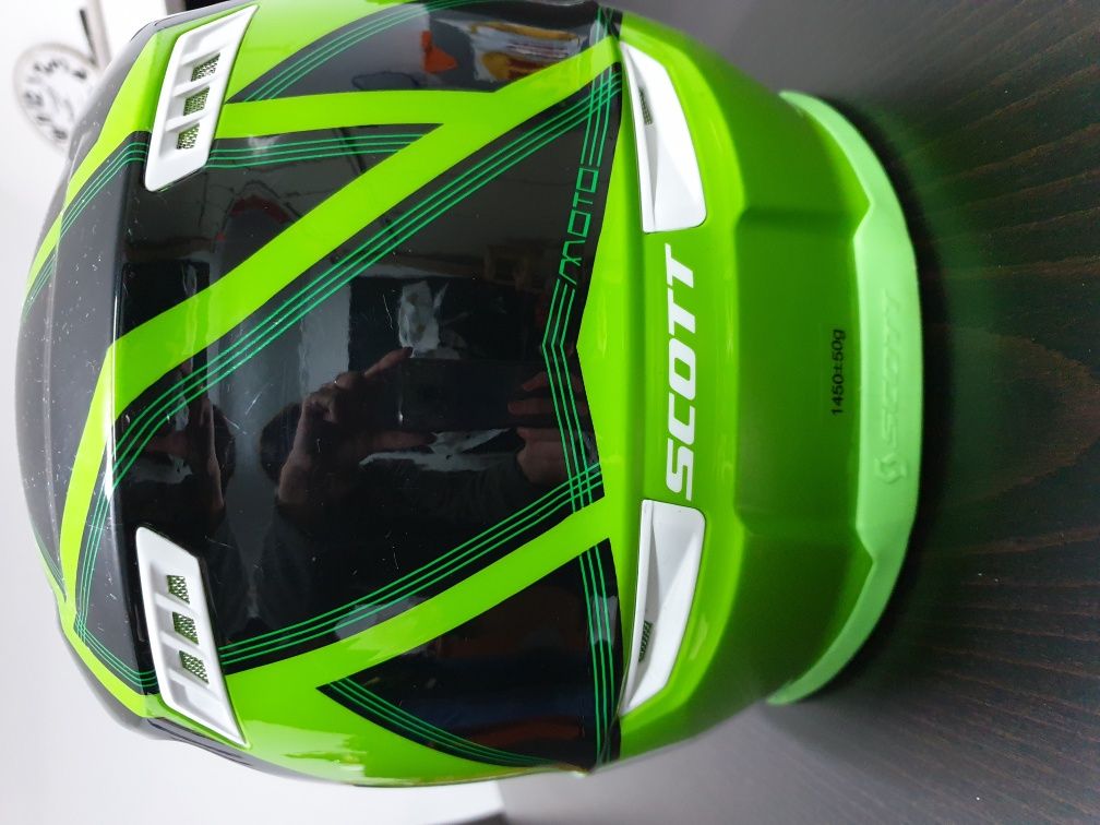 Capacete Scott (como novo)