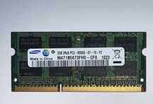 Оперативна пам'ять Samsung SODIMM DDR3-1066 2048MB/2GB