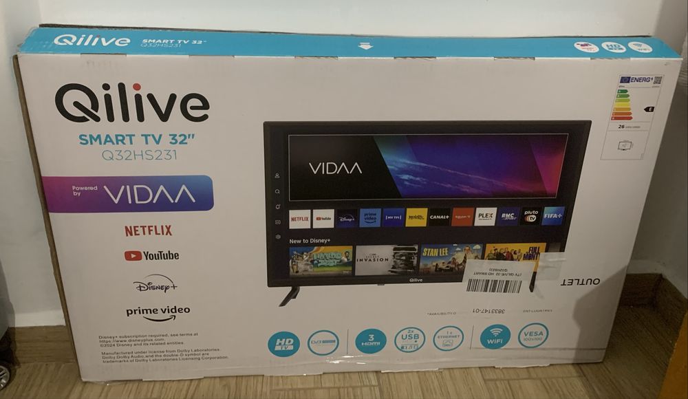 Tv Smart Hd 32 como nova na caixa