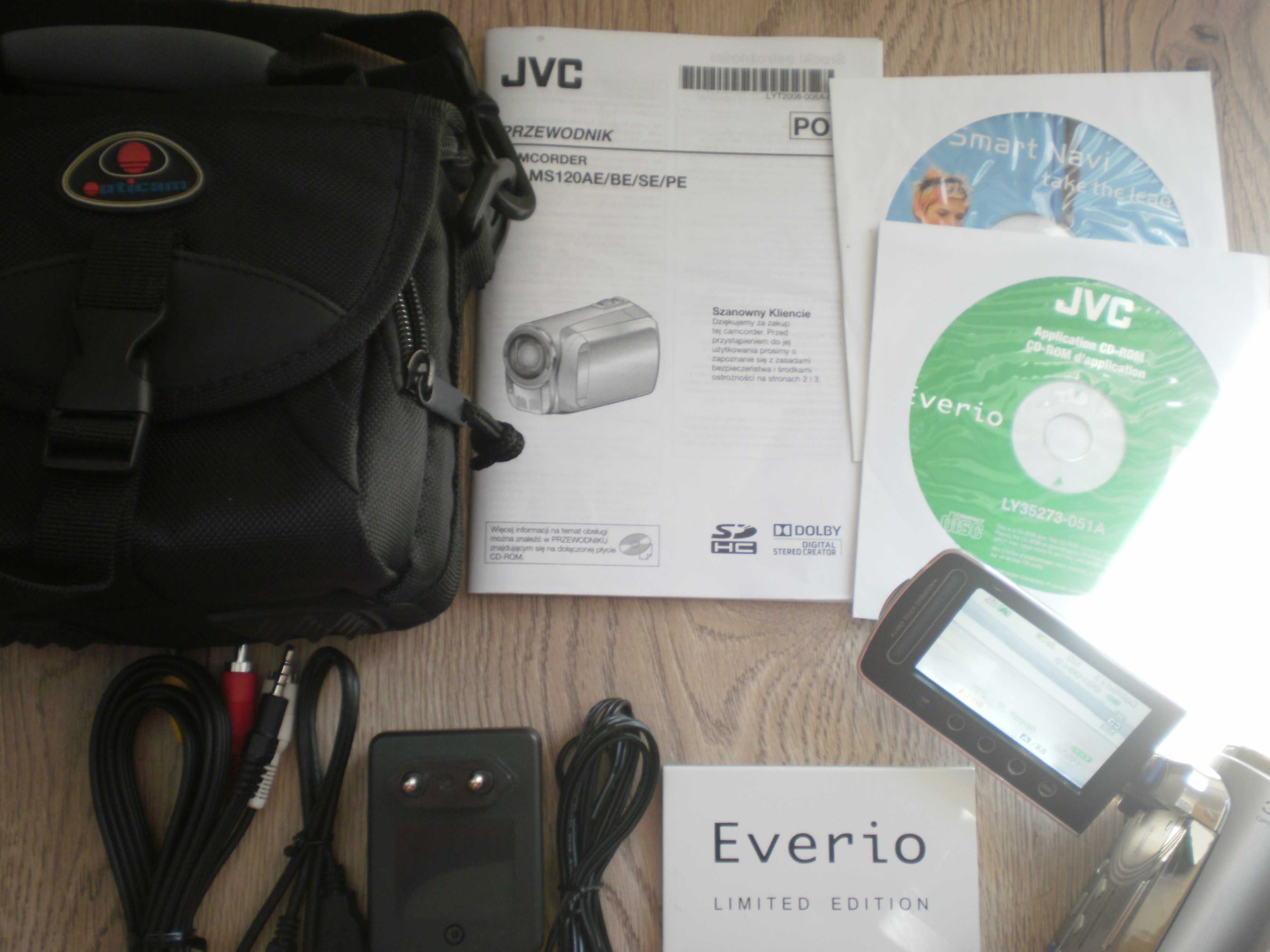 Kamera JVC GZ-MS 120 SEK .. 2 karty pamięci