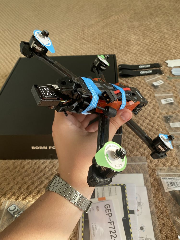 GEPRC Vapor-D5 HD O4 Pro GPS FPV Drone Freestyle