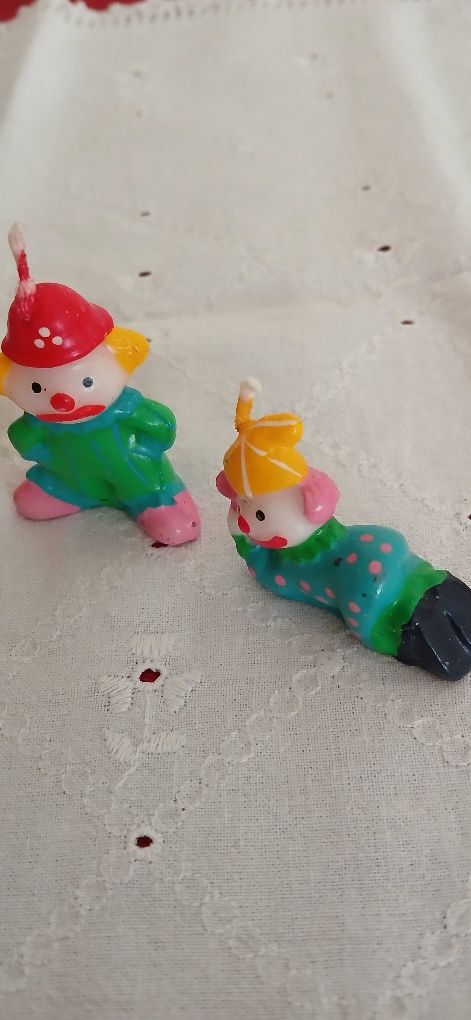 Mini velas de aniversário, antigas