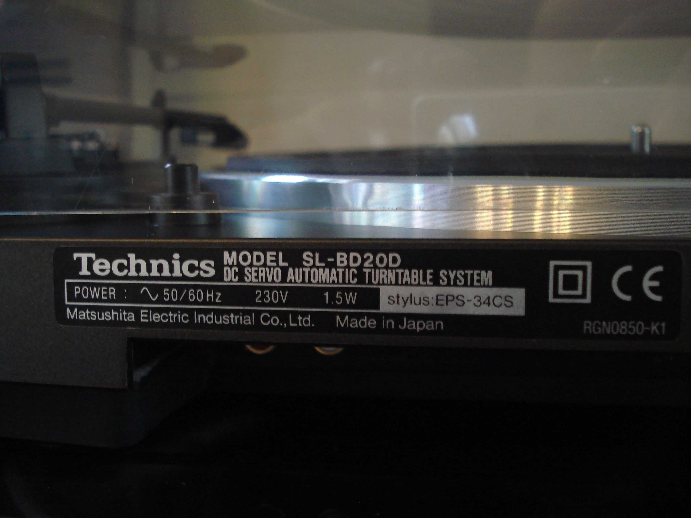 Gramofon Technics SL BD20D