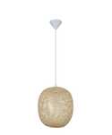 Lampa jajo z bambusa