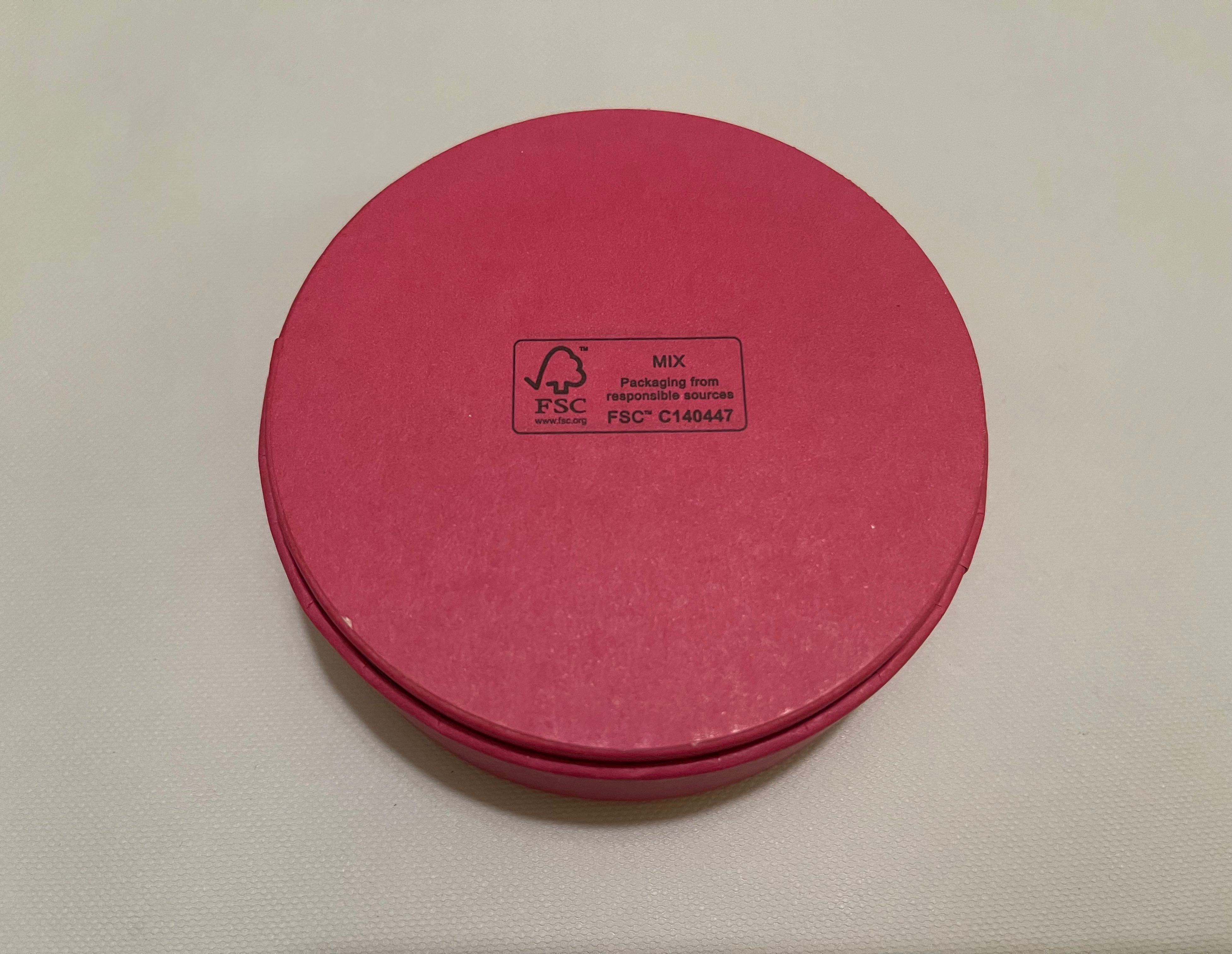 Tous pudełko intensywny róż 10 cm + torebka nowe 1 sztuka