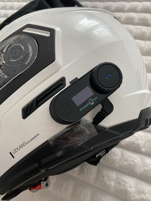 Мотошлем Nolan N90-3 Classico 06 N-Com White S + гарнітура