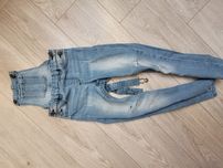 Ogrodniczki jeansy r134