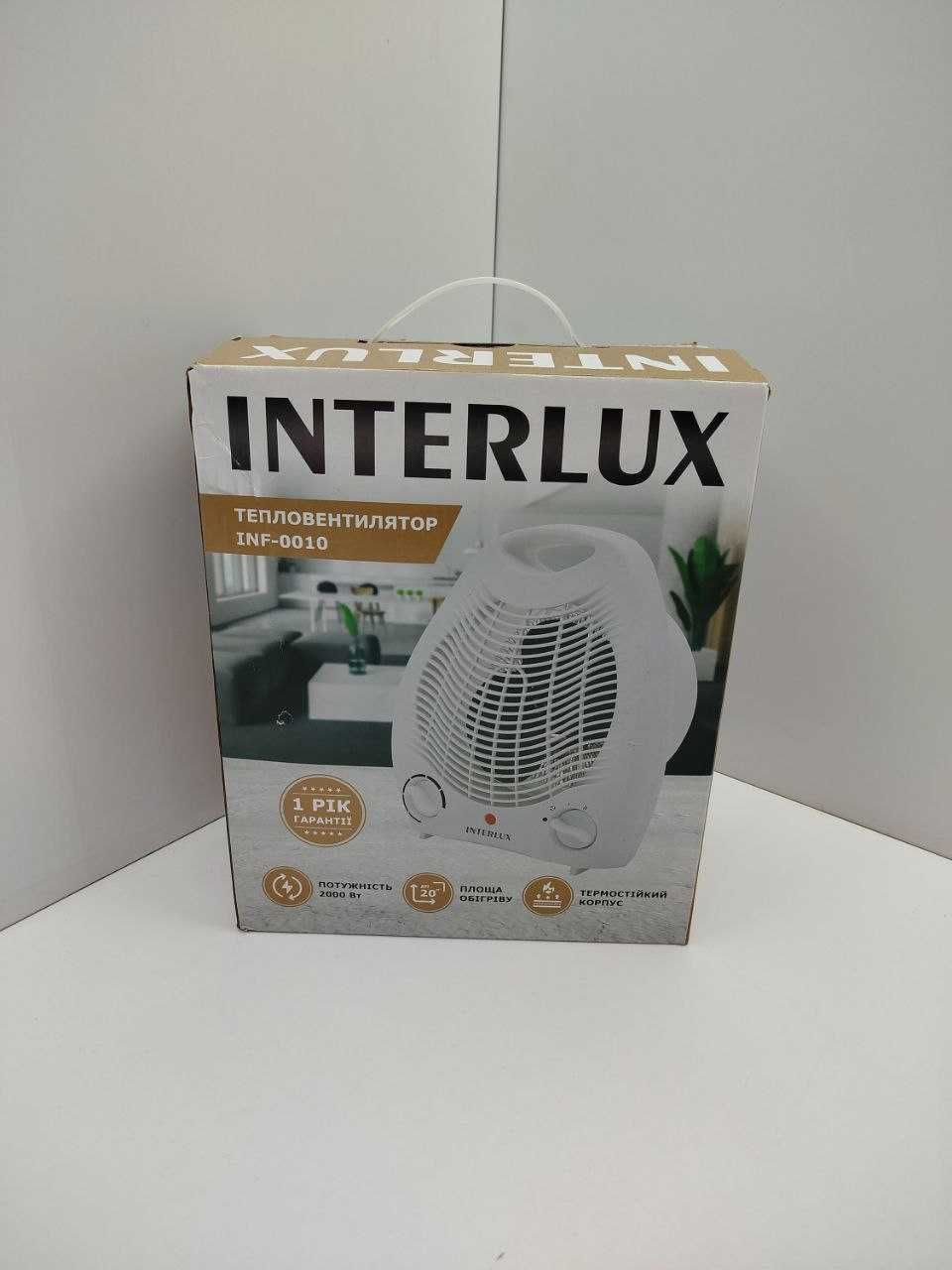 Обогреватель , обігрівач, дуйчик, INTERLUX INF-0010