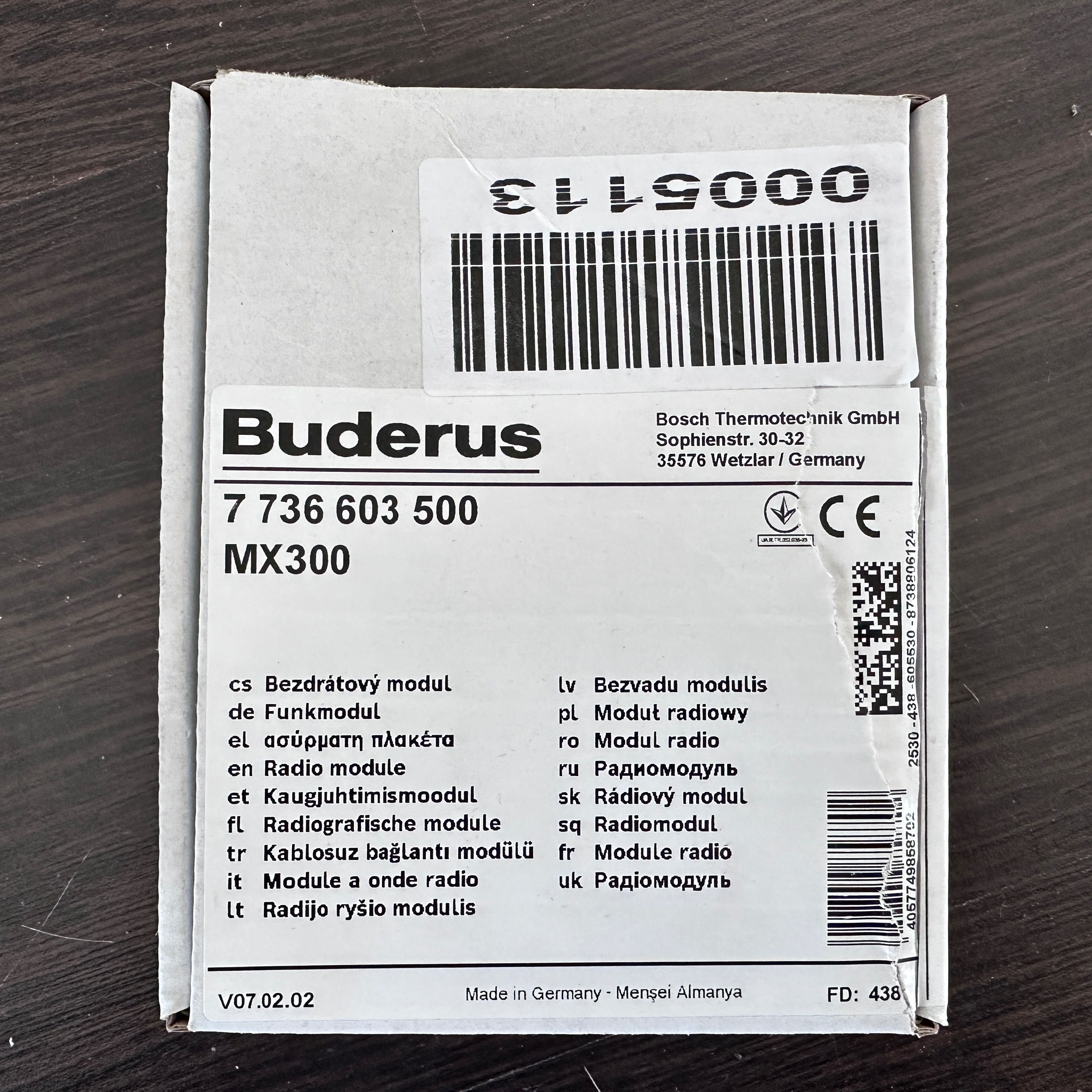 Buderus Moduł MX300 do bezprzewodowej komunikacji