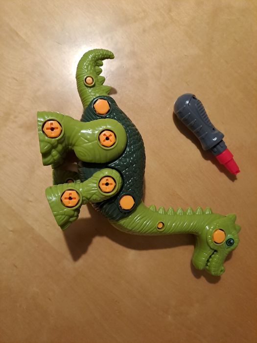 Dinozaur do skrecania/rozkręcania