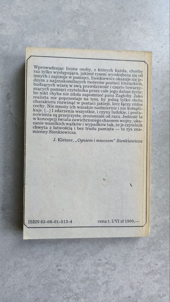 Henryk Sienkiewicz - Ogniem i mieczem, tom 3 z ilustracjami