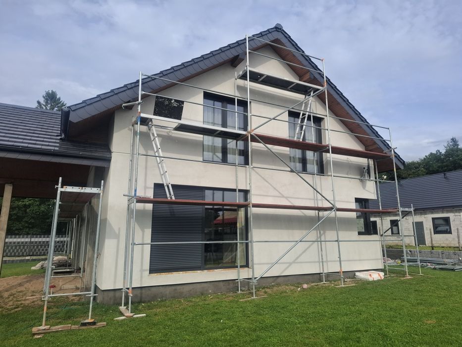 Rusztowanie fasadowe plettac elewacyjne