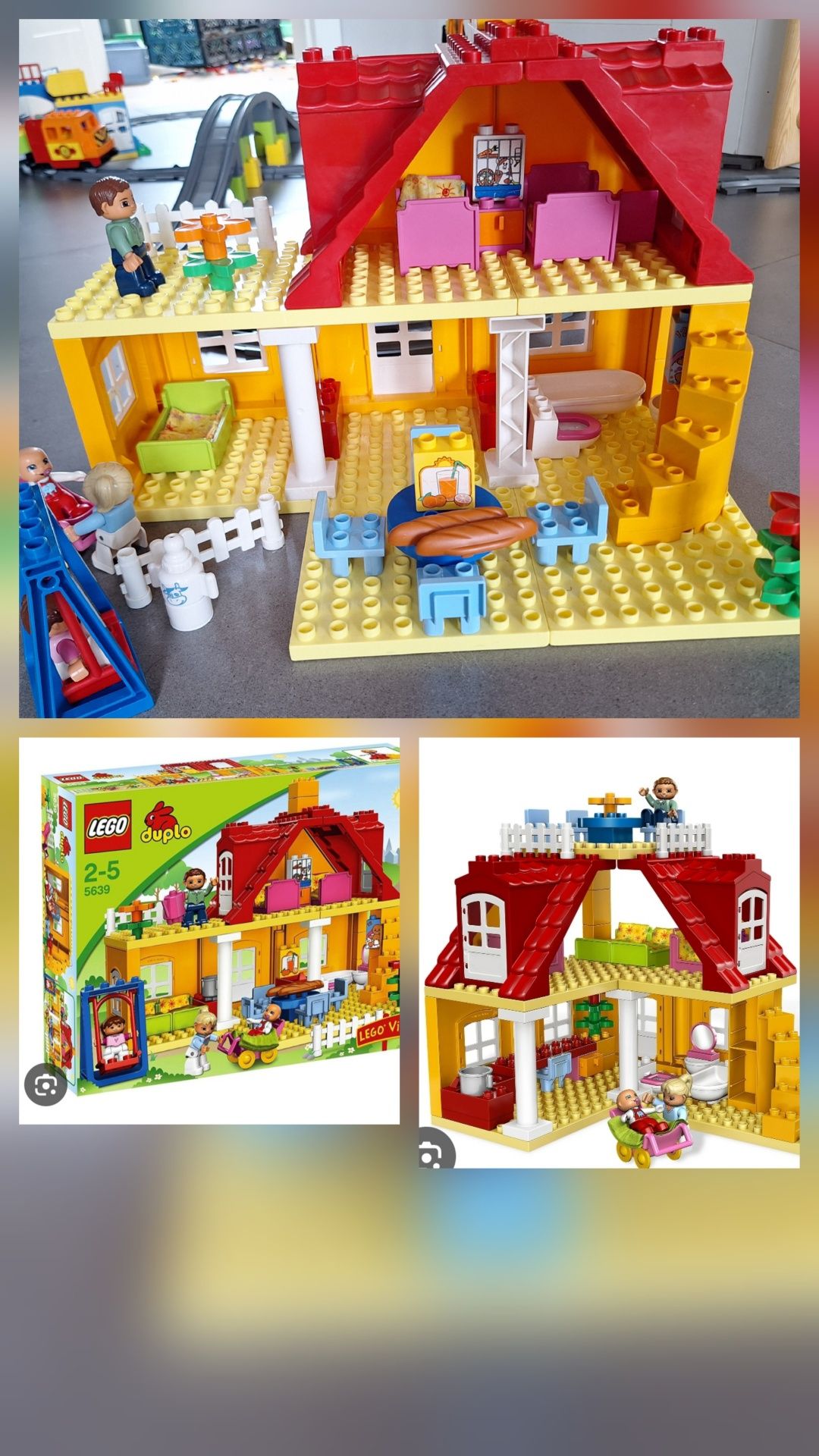 Lego duplo mega duży zestaw