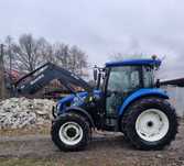 New Holland T 5.85 Ładowacz Quicke sprężarka powietrza Zamiana