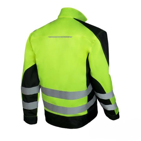 Kurtka robocza ochronna BHP FLASH Odblaskowa Mocna Potrójne  Rozmia 54