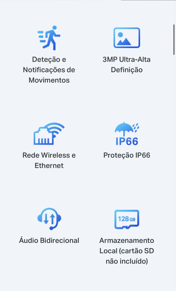 Tapo tc65 - camara interior/exterior ip66 (até 4 unidades]