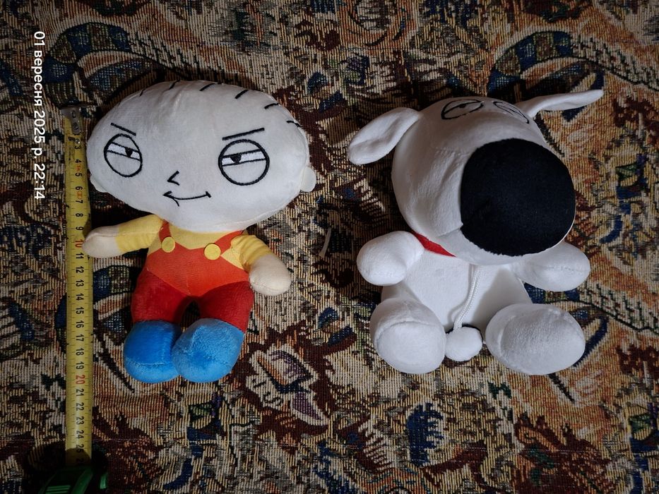 Гриффины Family guy Стьюи Брайан 20 см Гріфіни