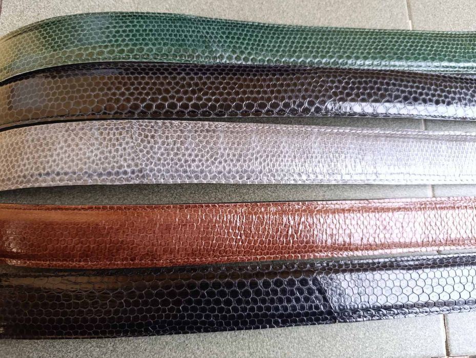 Ремень из кожи морской змеи..Таїланд