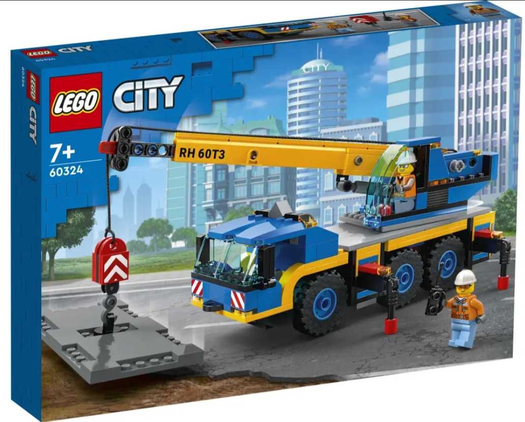 LEGO 60324 City Żuraw samochodowy