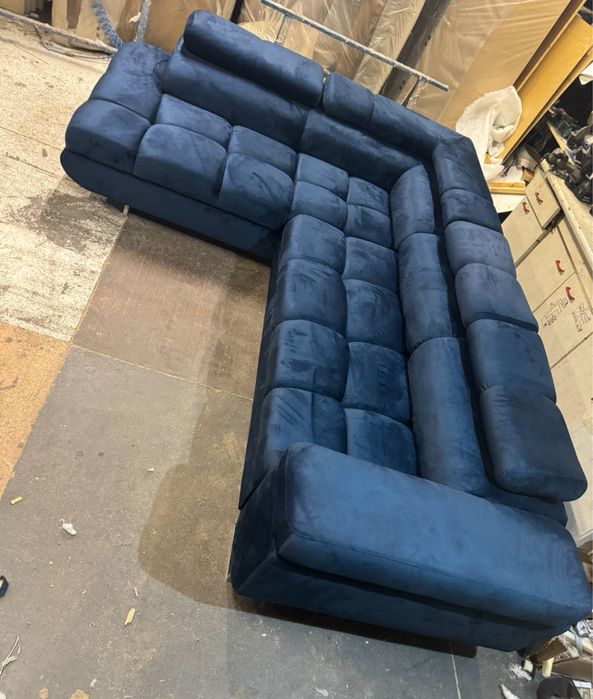 Naroznik Roki Stylowy L oraz U Pikowany  Funkcja spania Nowosc