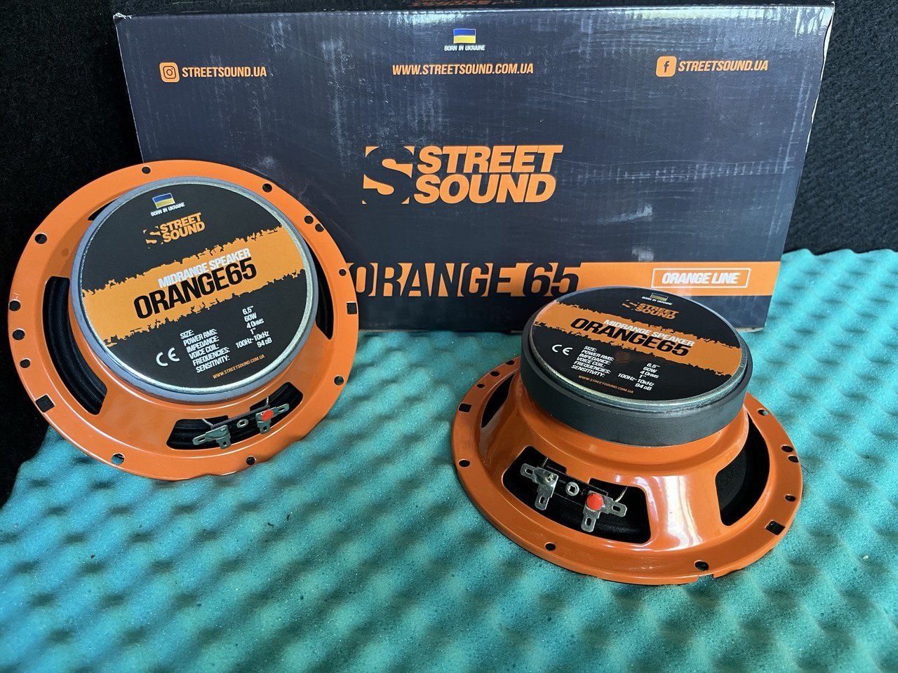 Естрадна акустика Street Sound MDR-YELLOW65 колонки динаміки