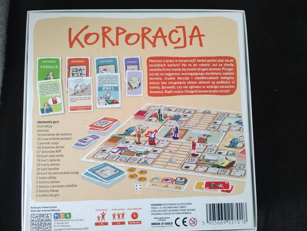 Gra planszowa Korporacja