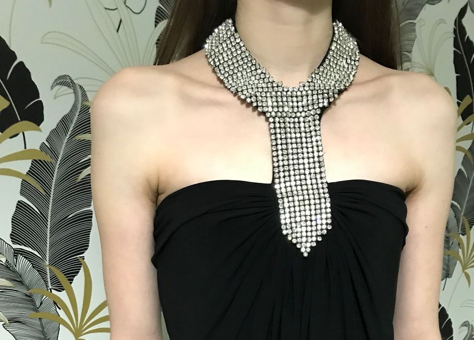 Sukienka Sylwestrowa z Kryształkami / Cyrkoniamii Sexy roz. XS/S