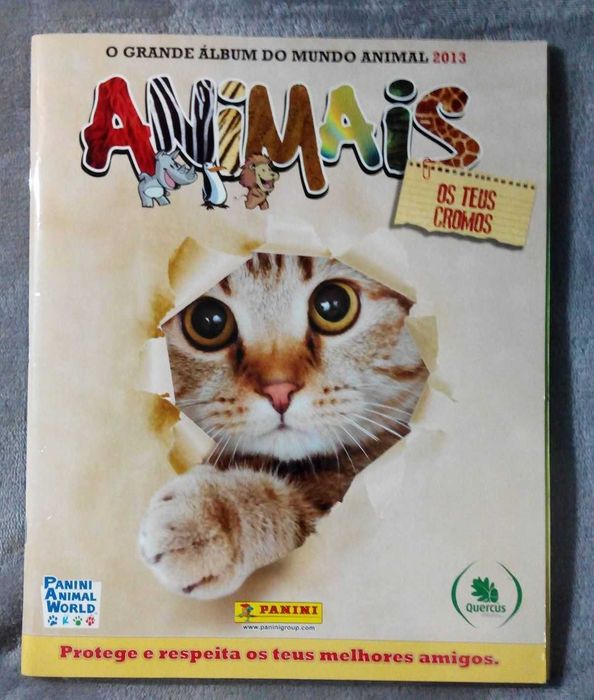Caderneta Animais 2013 (Panini) (Completa)