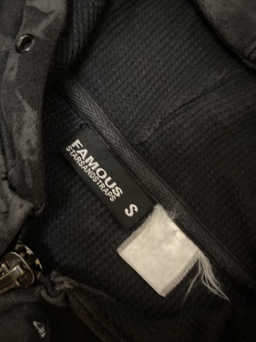famous starsandstraps zip-hoodie
