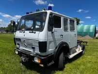 Mercedes-Benz 1017  Mercedes-Benz 1017 4x4 – Klasyczna ciężarówka pożarnicza – 1978