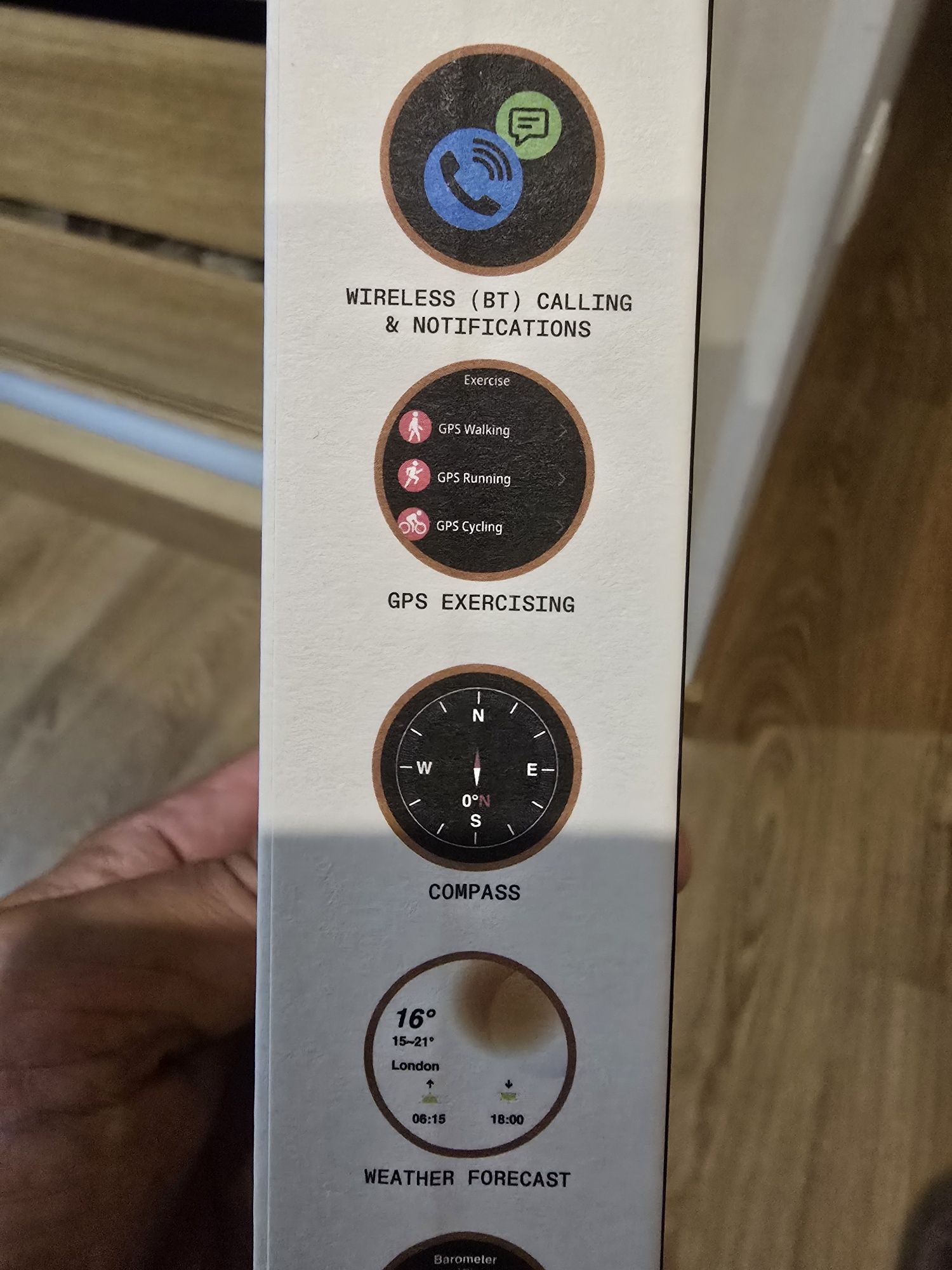 Smartwatch Timberland trail force s1 novo
