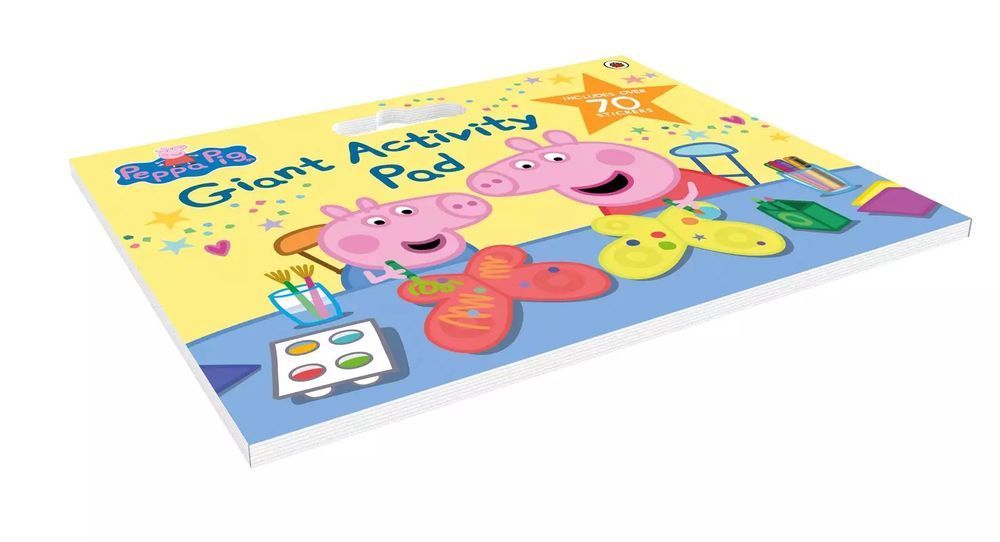 Peppa Giant Activity Pad. Peppa Pig wer. angielska. Ladybird