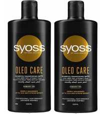 2x Syoss Oleo Intense szampon do włosów 500ml z olejkiem arganowym