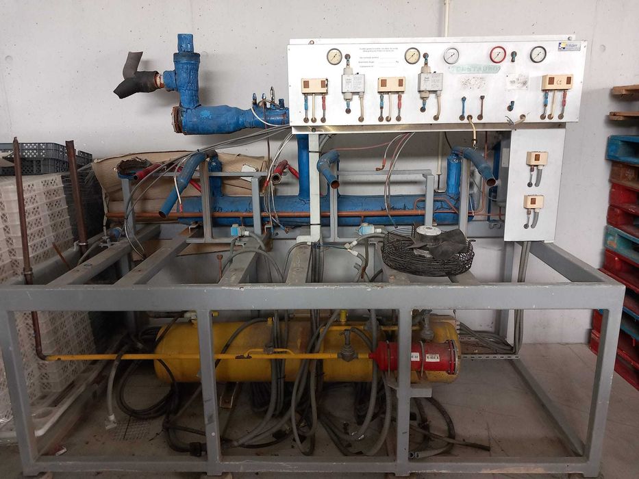 Central frigorífica sem motores e quadro electrico