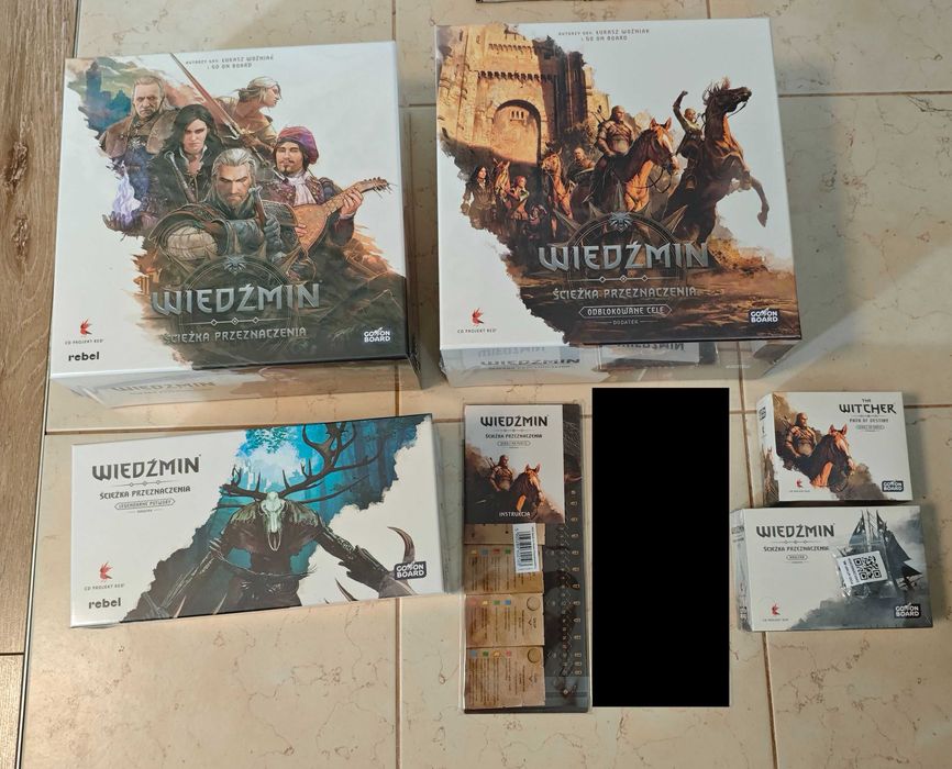 Wiedzmin Ścieżka Przeznaczenia - Gameplay ALL-IN + Geralt na Płotce