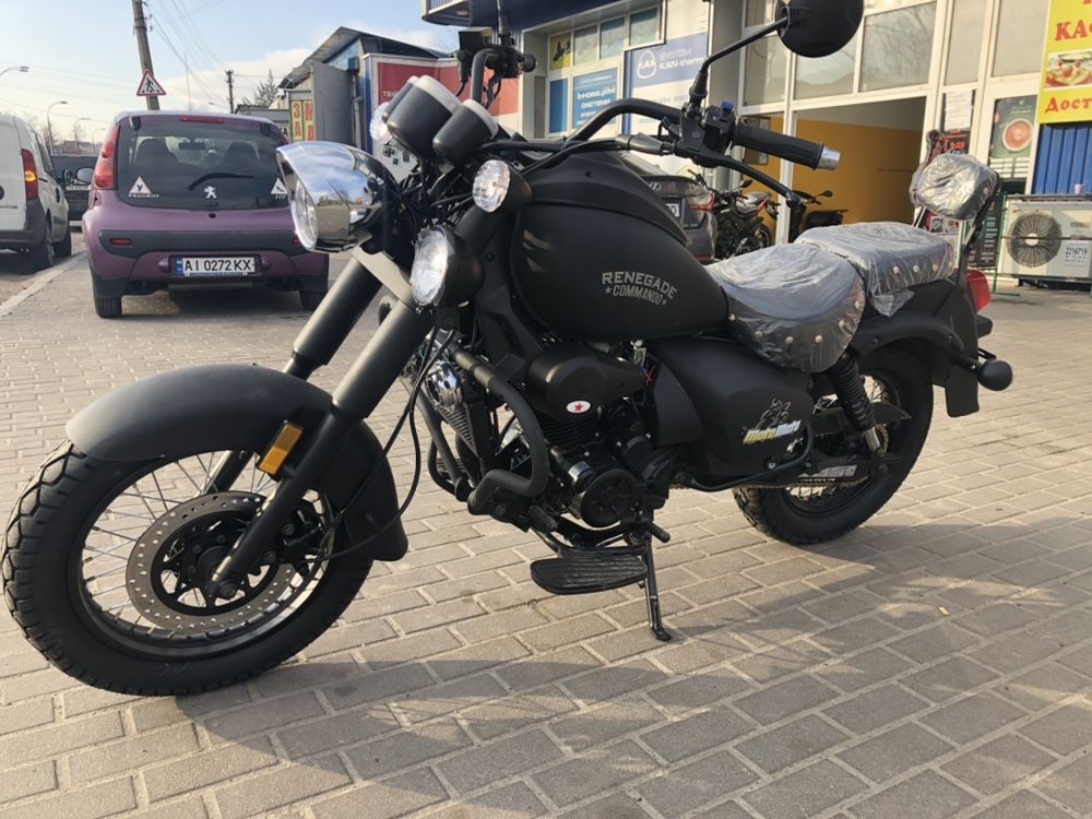 Мотоцикл KV Loncin 250 Renegade Black Matt Новий Гарантія Сервіс