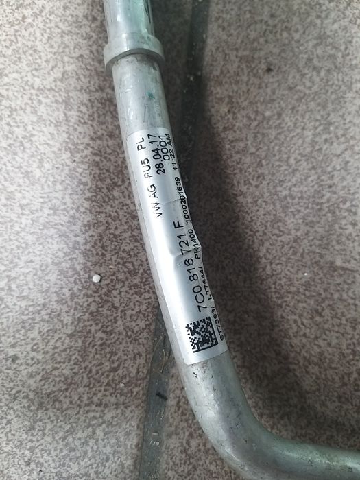 Rurki Klimy Klimatyzacji Man TGE, Crafter III