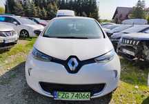 Renault Zoe 12/2016r. ELEKTRYK. AUTOMAT. Uszkodzony tył.
