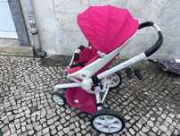 Vendo carrinho quinny rosa