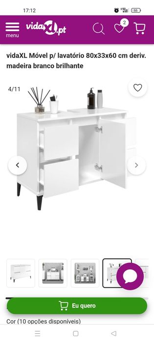 Armário de w.c novo