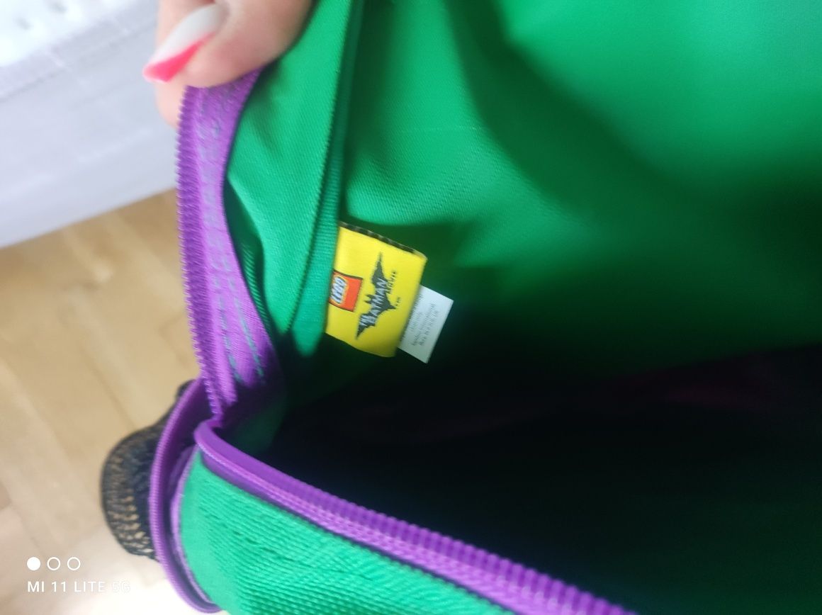 Plecak LEGO do przedszkola na wycieczkę Batman  joker