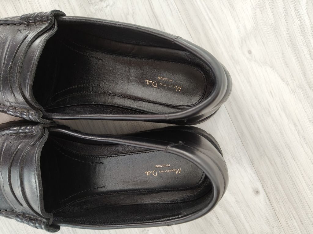 Buty Massimo dutti 38 loafersy mokasyny na grubej podeszwie