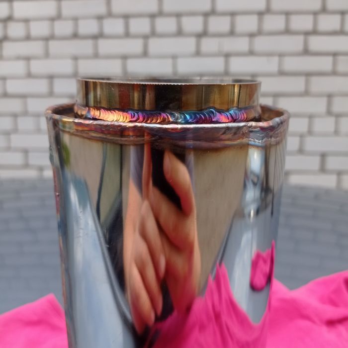 Резонатор нержавейка спортивный прямоточный камерный