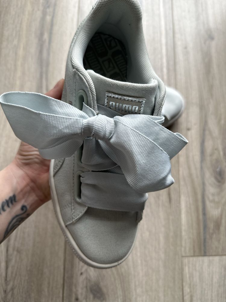 Puma damskie  37 jak nowe mietowe