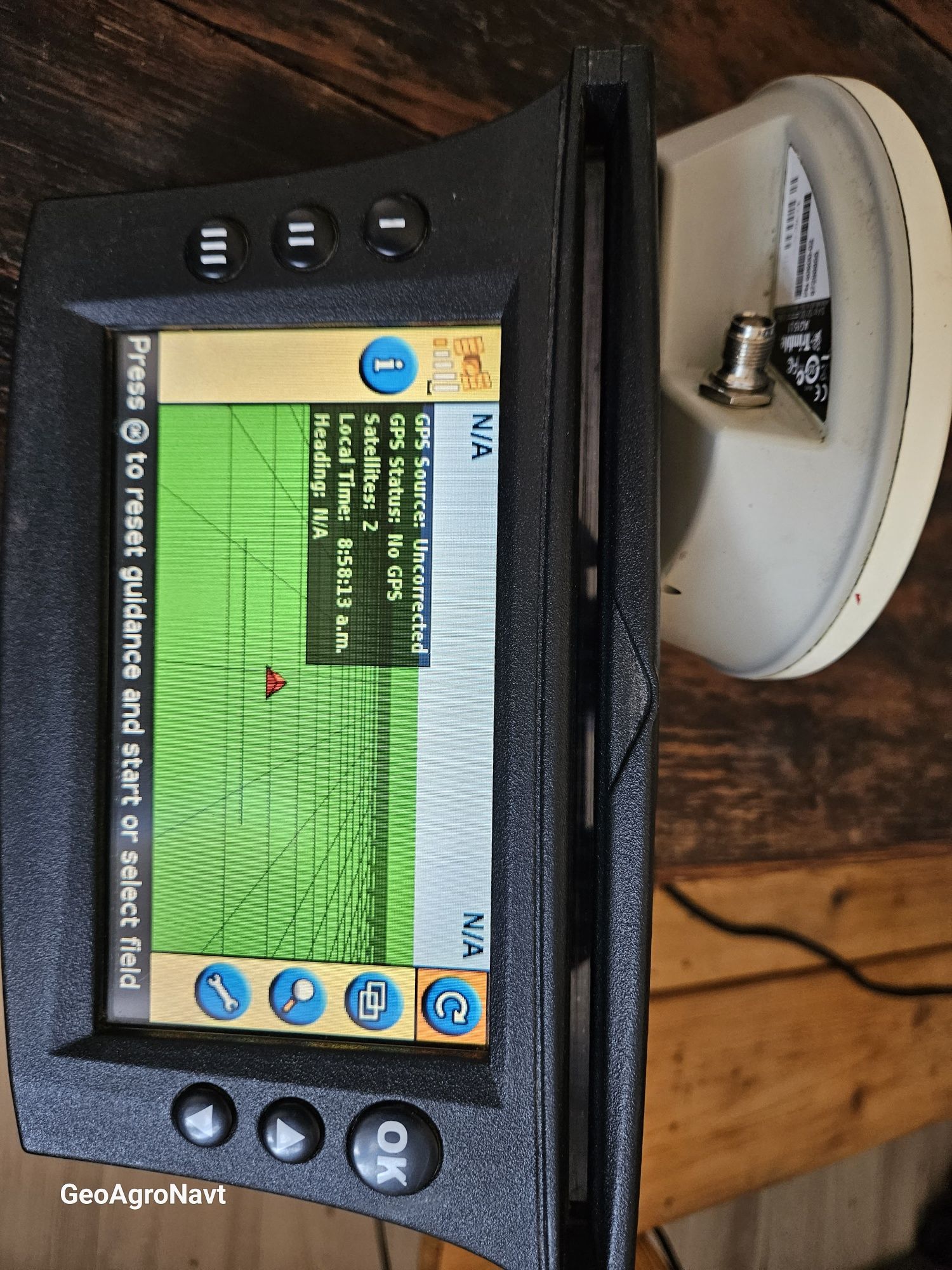 Автопілот GNSS система точного водіння Trimble GFX350/750 +NAV500 (Ez-