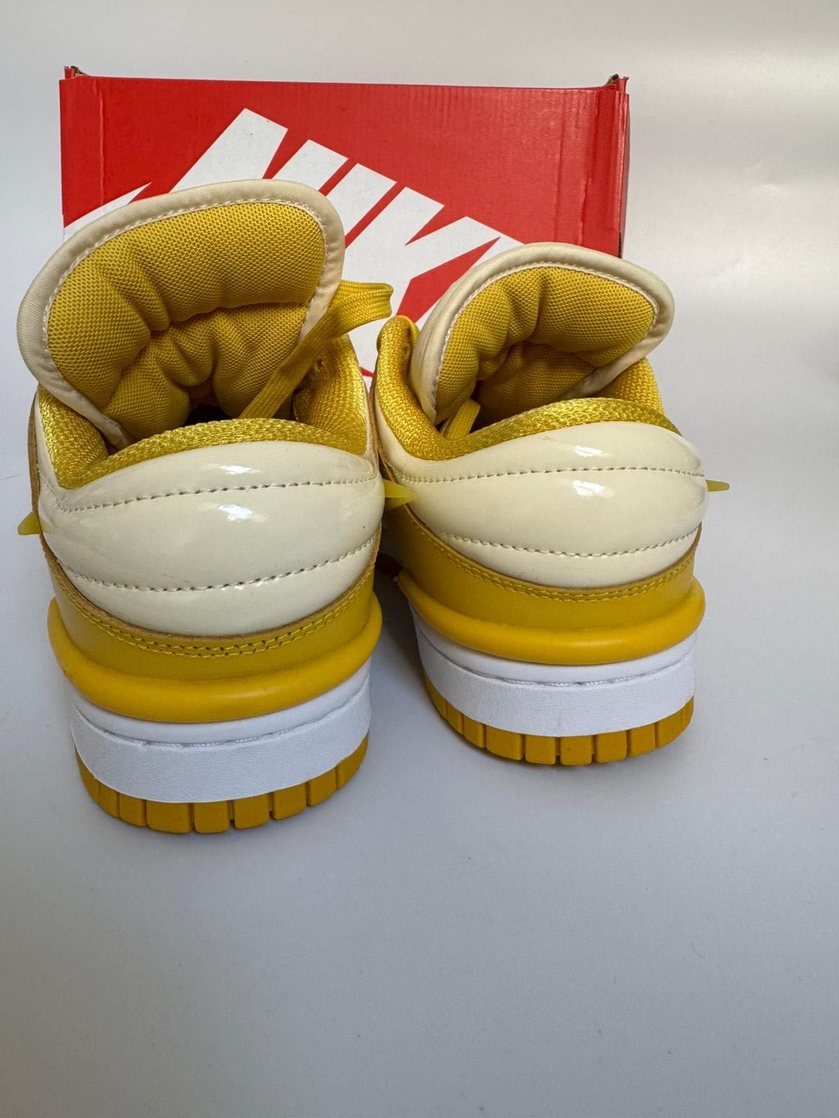 Nowe sneakersy W NIKE DUNK LOW TWIST żółte białe 38